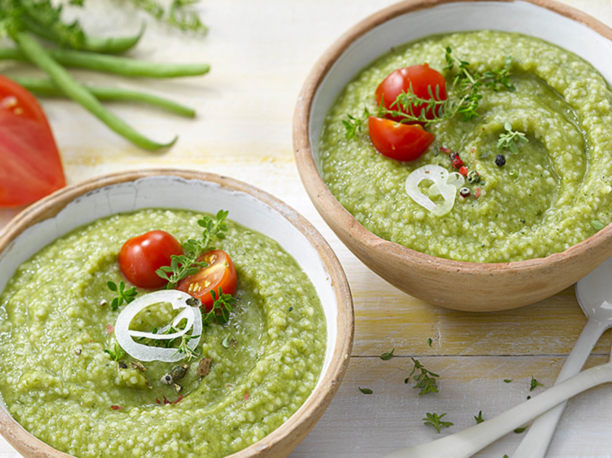 Purée de haricots verts & poulet paprika - Coach Julie Legros